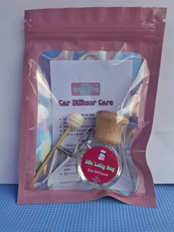 50c Lolly Bag Car Diffuser