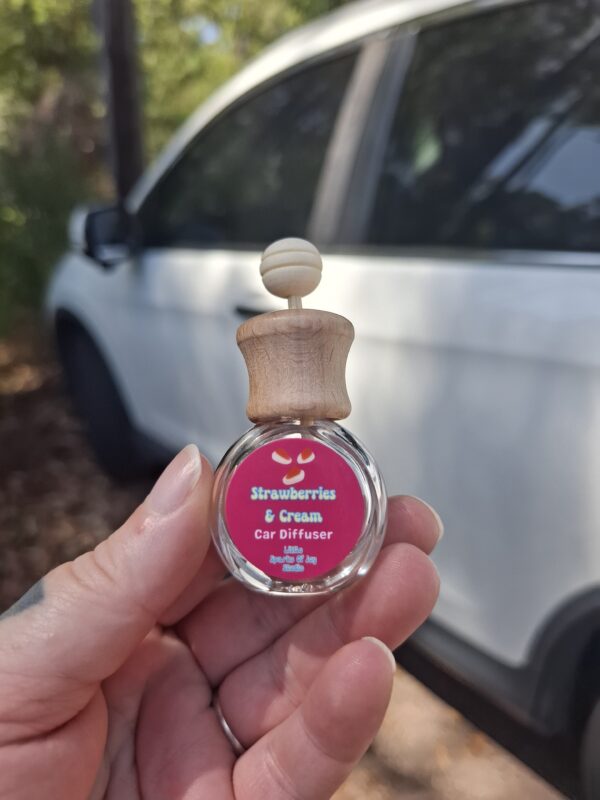 Strawberries & Cream Car Diffuser - LIMITED EDITION